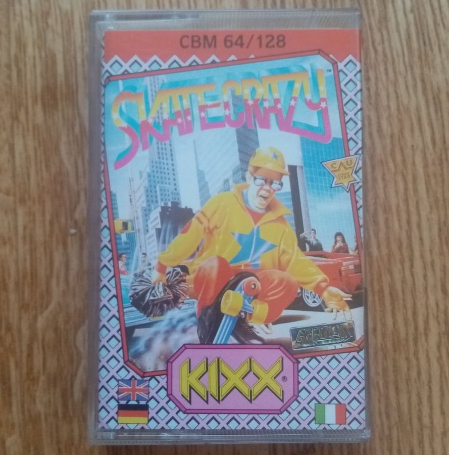 Skate Crazy (Kixx - Gremlin Graphics) - Commodore 64 / C64 Spel