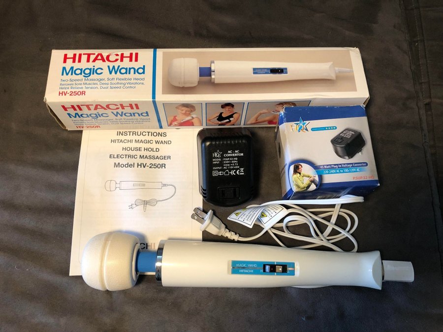 Äkta Hitachi Magic Wand massageapparat