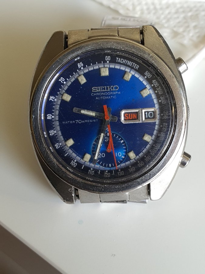 Seiko 6139-6012 Blue Bruce Lee