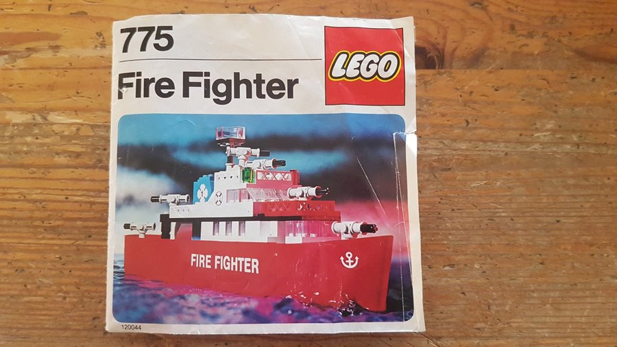 Lego 775 Brandbekämpningsbåt