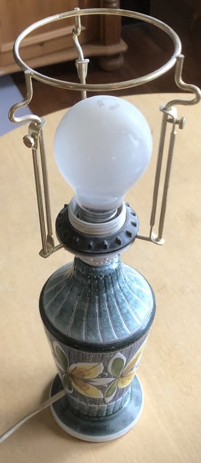 Bordslampa, Lampfot, Tilgmans keramik