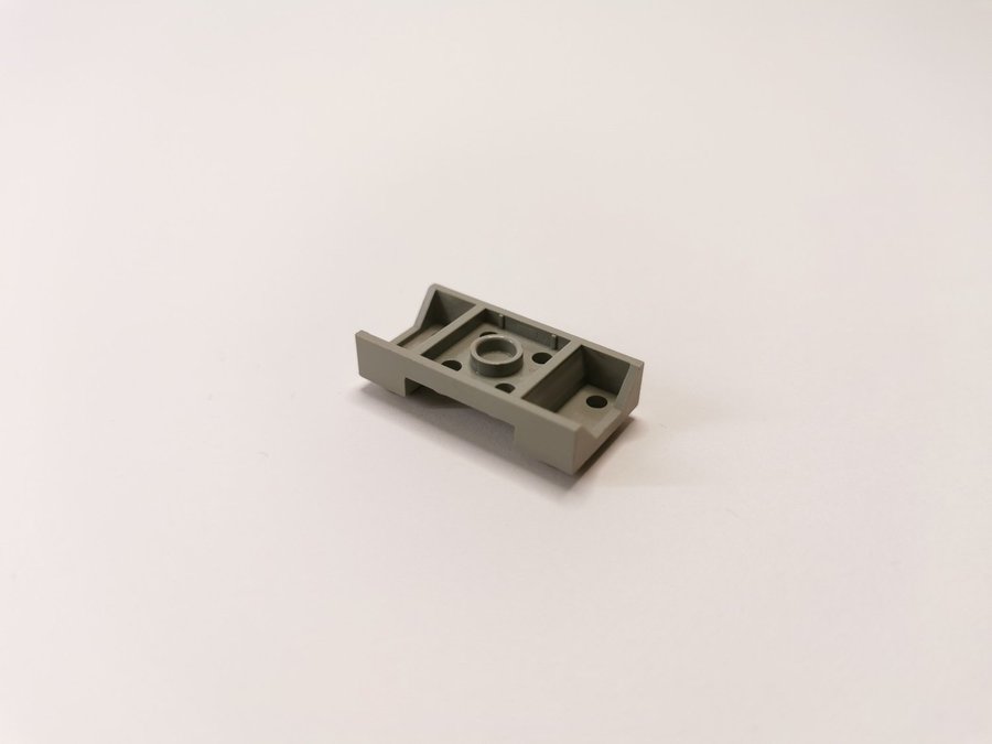 Lego - fordon - hjulhus - 2x4 - part 3788 - ljusgrå (old light gray)