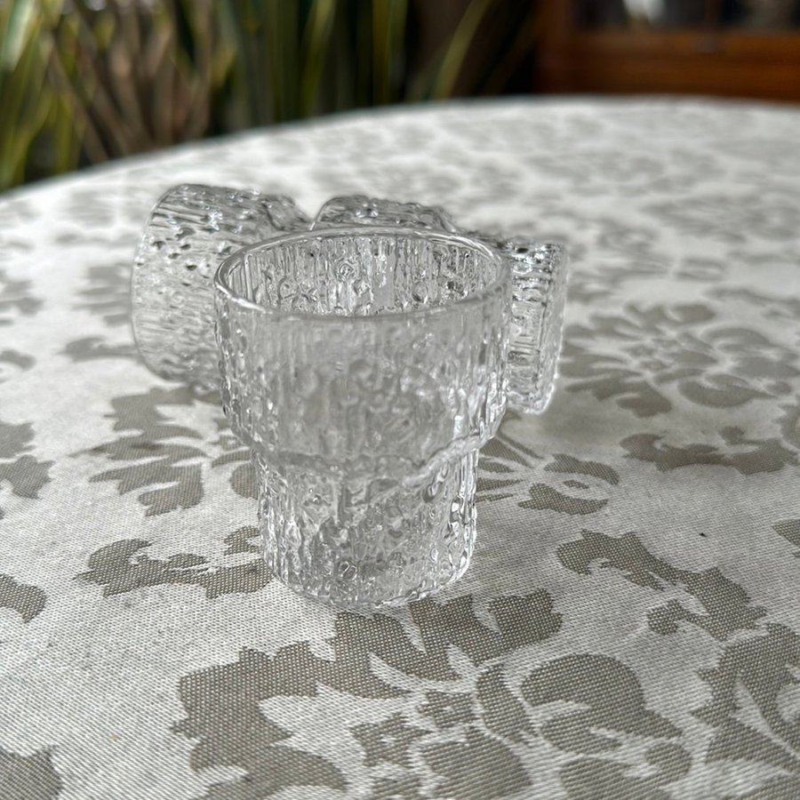 3 st snapsglas Iittala Paadar av Tapio Wirkkala