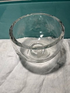 Glasskål Rejmyre "Vinranka" 12 cm hög