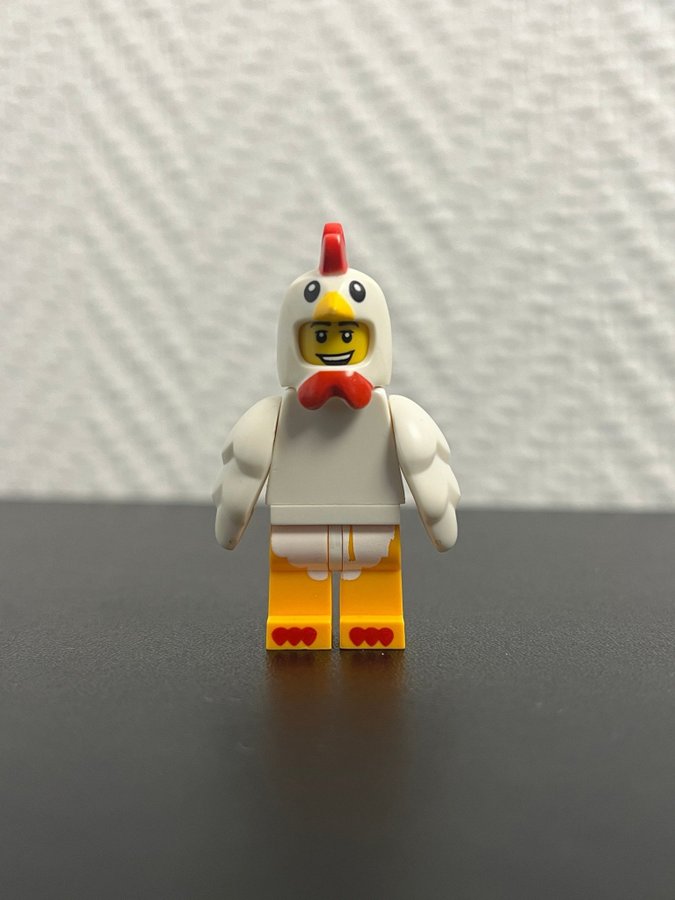 Lego Minifigurer Serie 9 Chicken Suit Guy Komplett