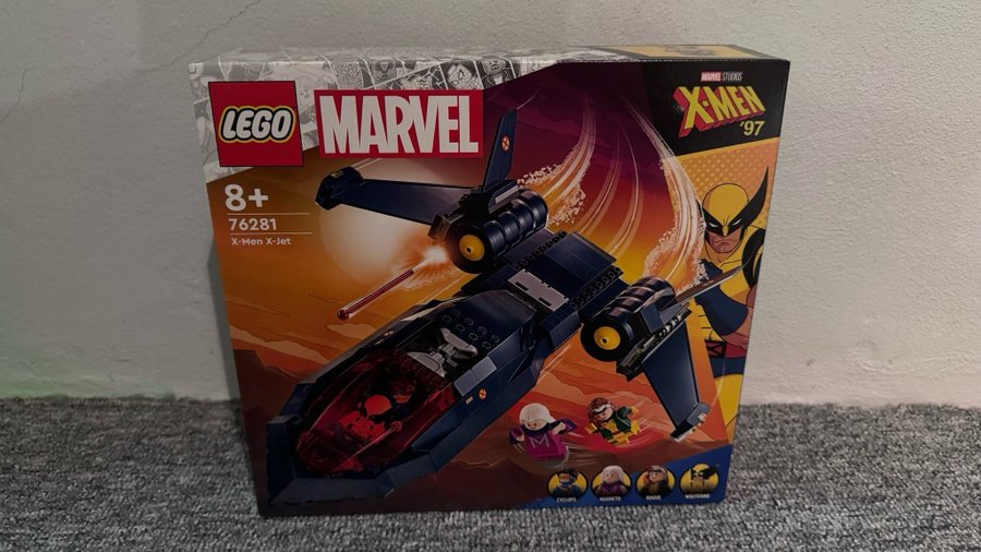 Uåbnet - LEGO Marvel 76281 X-Men X-Jet