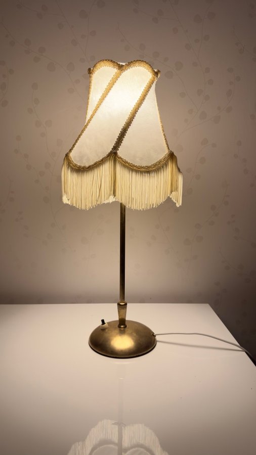 BORDSLAMPA / Mässing / 1900 - tal