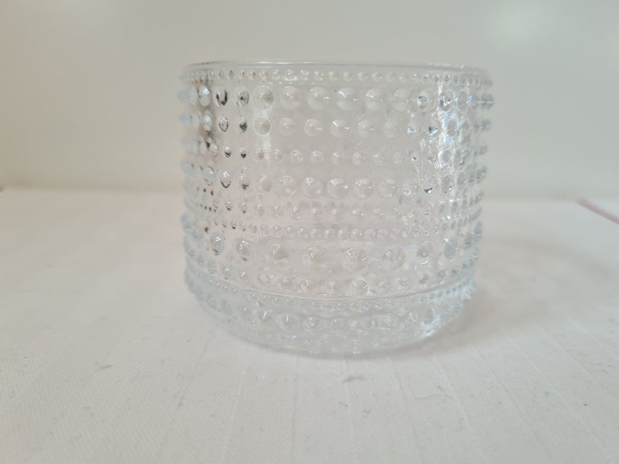 Ny Iittala Kastehelmi ljuslykta 64 mm i färgen klar