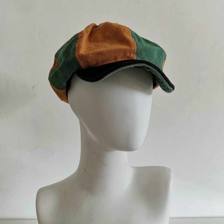 Unisex Newsboy hat, Cotton Flat Beret Hat, Slouchy Hat, Beret Hat, Baker Boy Hat