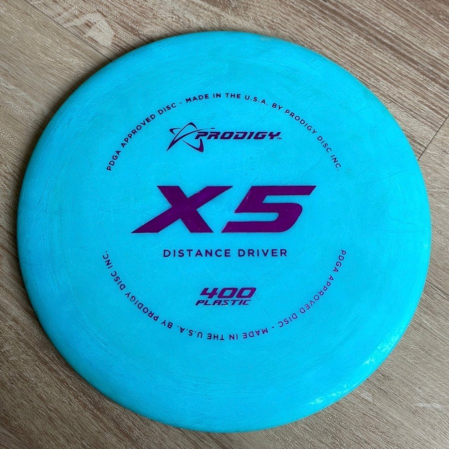 Discgolf X5 i 400 plast prodigy