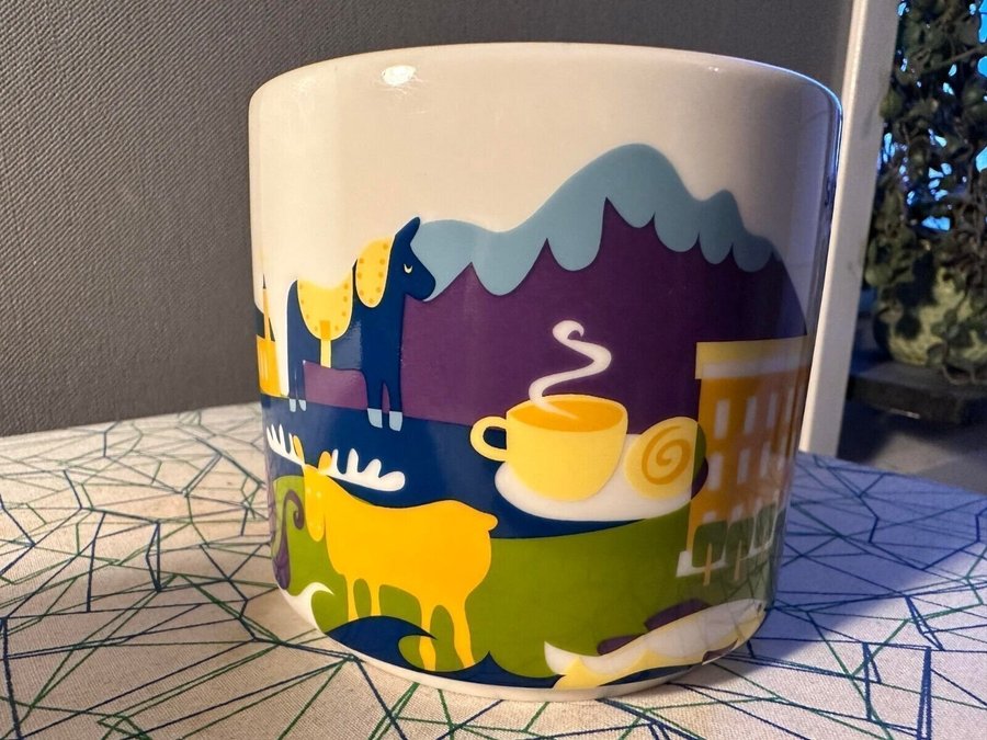 Sweden starbucks mugg mug cup you are here collection 414 ml