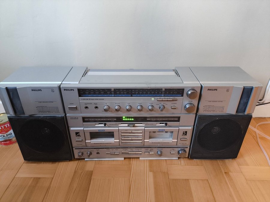 philips Boombox, bergsprängare