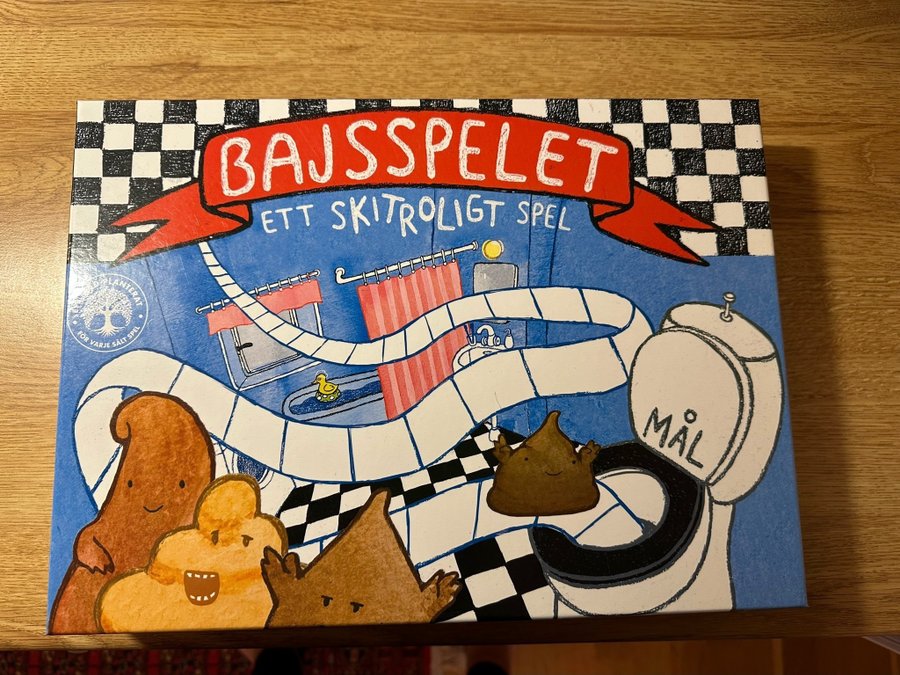 Bajsspelet för barn 3år och upp