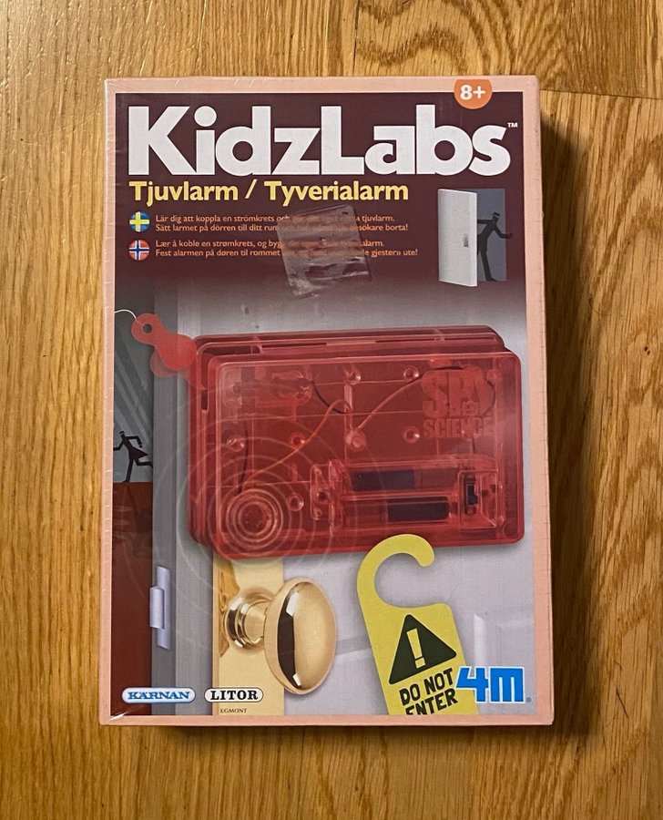 KidzLabs Tjuvlarm / Tyverialarm / new, still in plastic