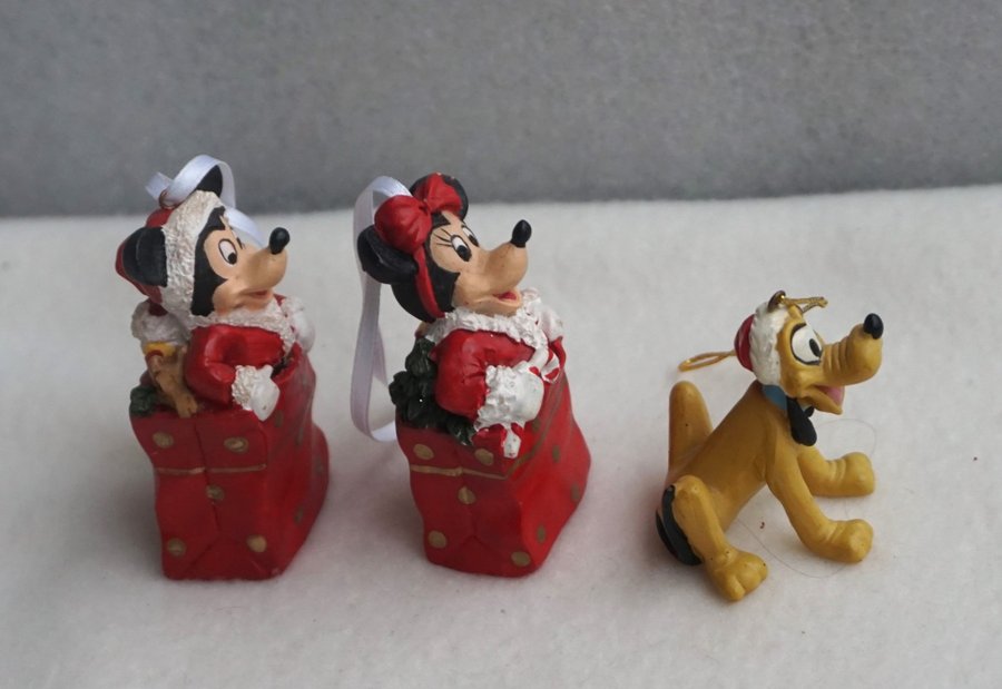 julgransdekoration Julpynt med Mickey Mouse, Minnie Mouse och Pluto Disney