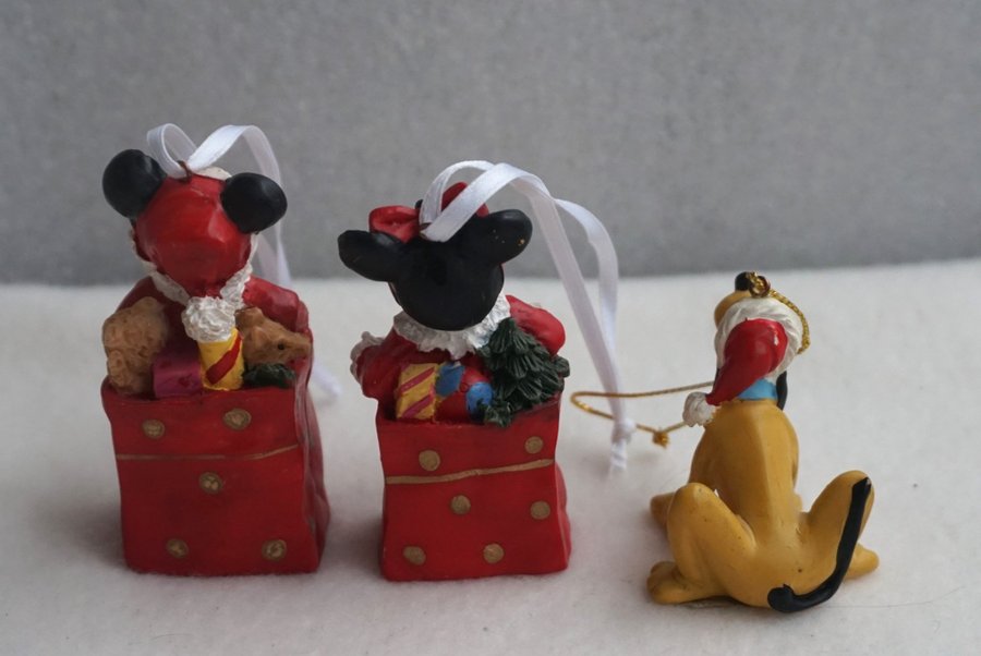 julgransdekoration Julpynt med Mickey Mouse, Minnie Mouse och Pluto Disney