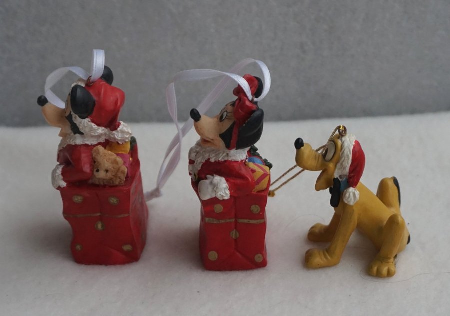 julgransdekoration Julpynt med Mickey Mouse, Minnie Mouse och Pluto Disney