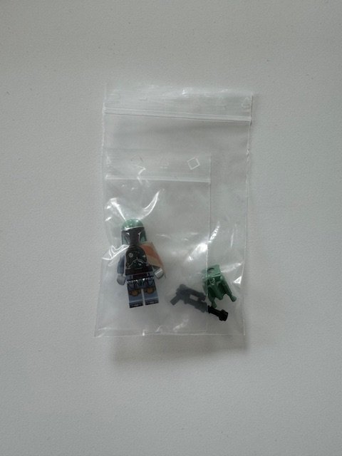 Lego Star Wars Minifigur Boba Fett från set 75060