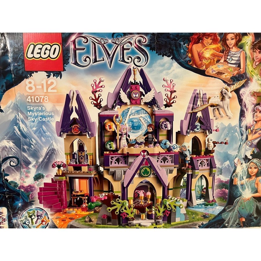 Lego Elves, 41078 , Skyras mystiska luftslott, med låda