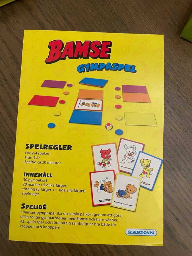 Bamse Gympaspel