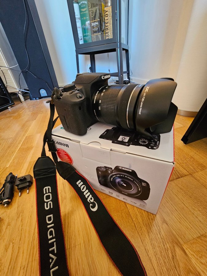 Canon EOS 700D med 18-135mm f/35-56 IS STM Kit