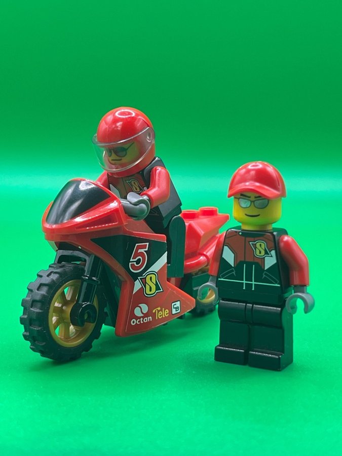 LEGO Minifigurer, Motorcyklist  Mekaniker