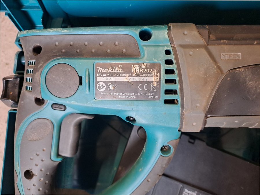 Makita DHR202 18V SDS-Plus Slagborrmaskin