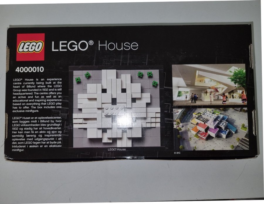 Oöppnad LEGO House 4000010 - Special Edition