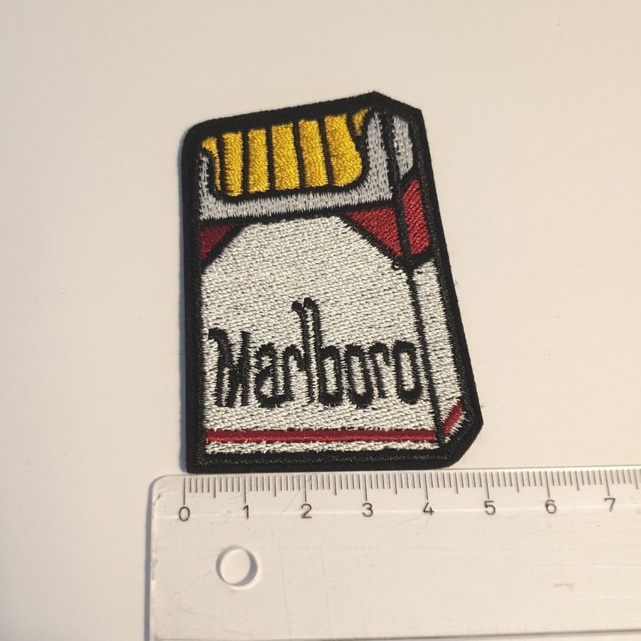 Marlboro | Cigarette | Tygmärke | Patch