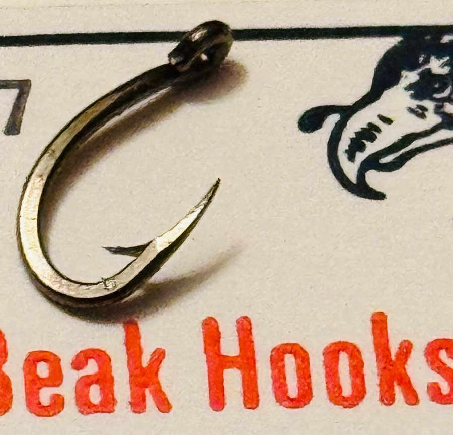 OBS ny fantastisk krok ! MUSTAD nr12. Qual 92677. 100st special krokar i sin ask