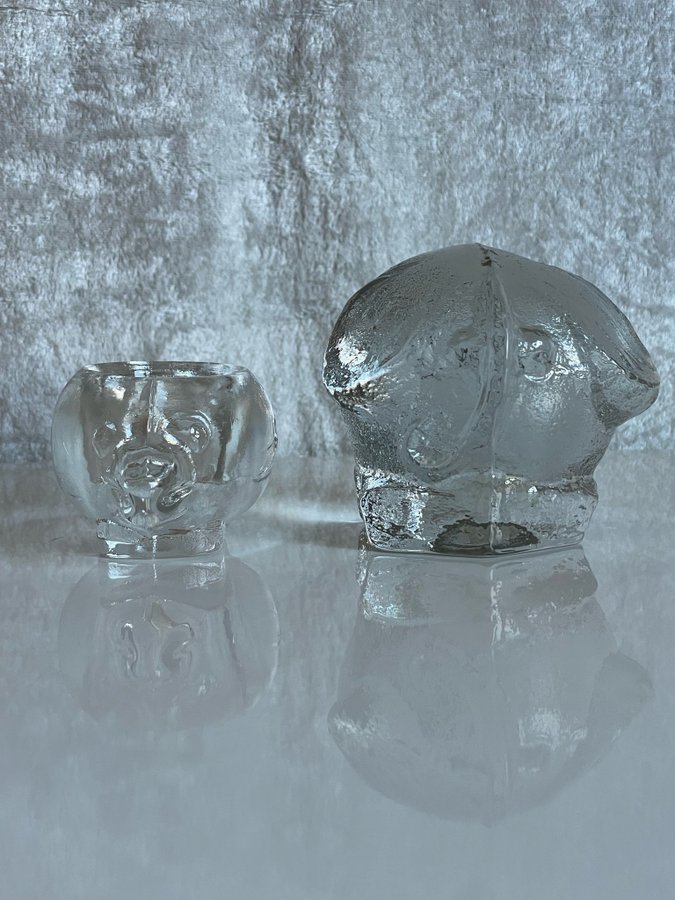 Glasdjur från Pukeberg svensk glasdesign