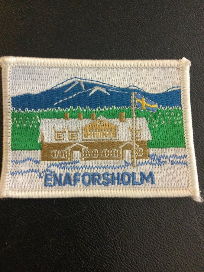 Tygmärke Broderat Enaforsholm