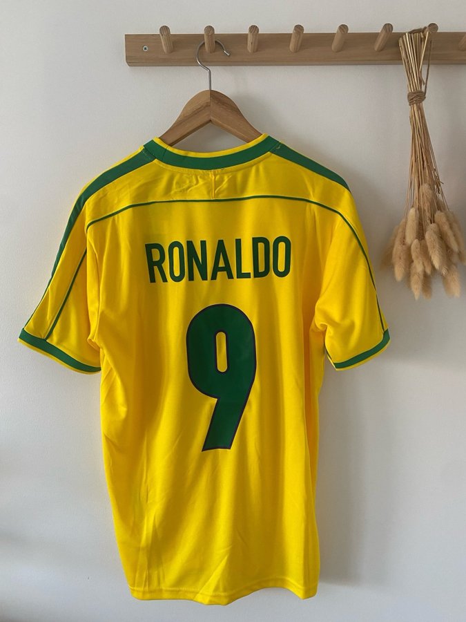 Ronaldo fotbollströja Bralisien VM 1998 storlek L