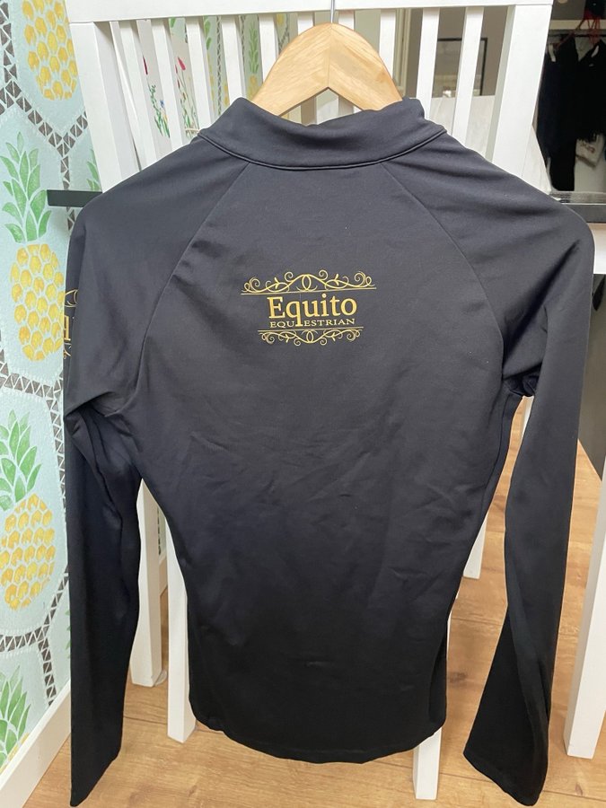 Equito Equestrian svart tröja, storlek L