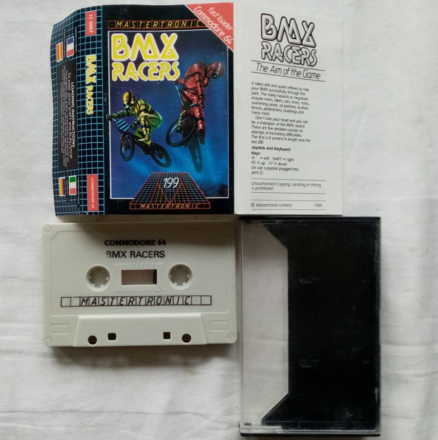 BMX Racers (Mastertronic - 199 Range) [Fast Loader] - Commodore 64 / C64 Spel