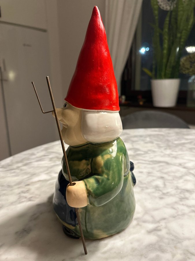 Tomte i keramik retro