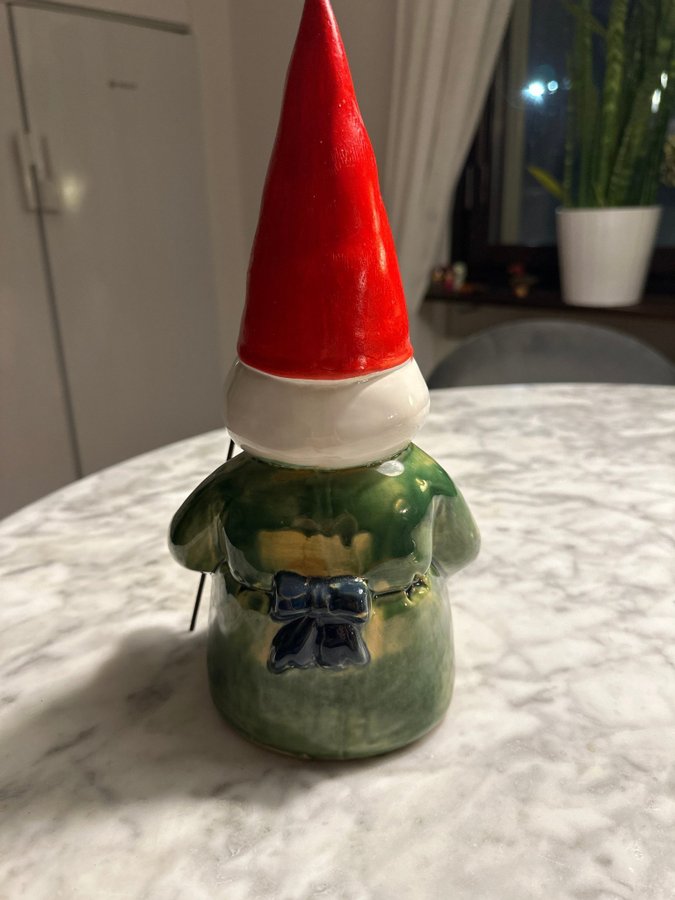 Tomte i keramik retro