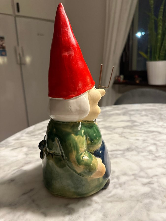 Tomte i keramik retro