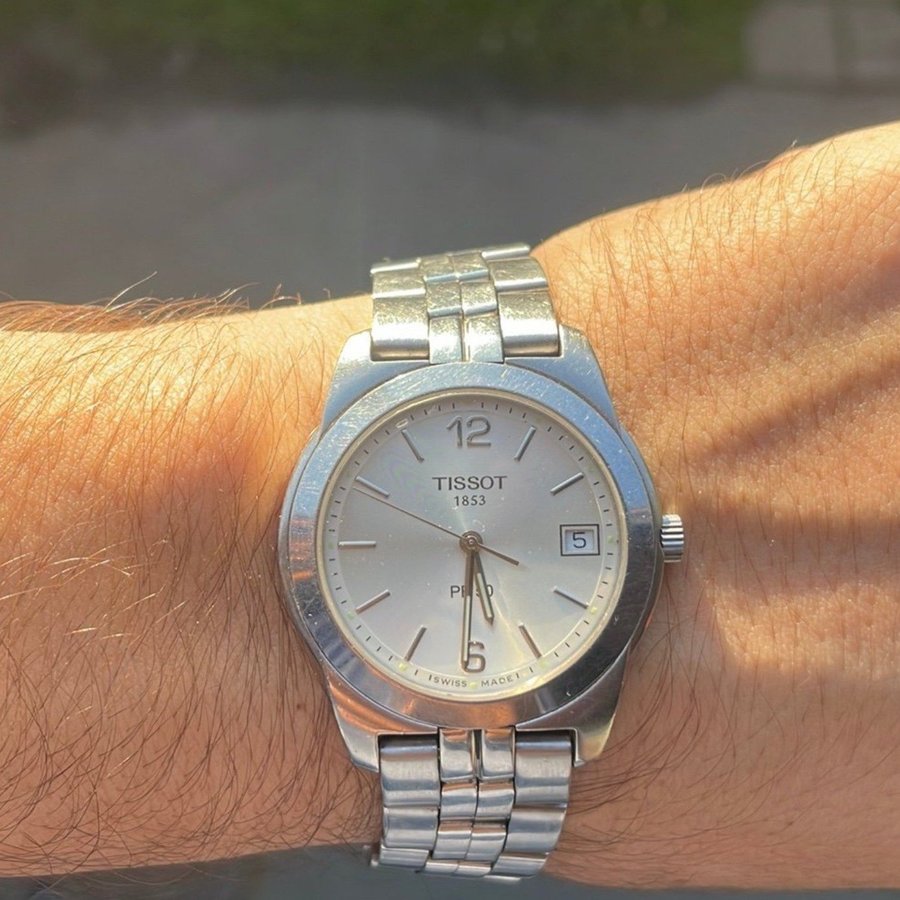 Tissot PR 50 extra thin dial