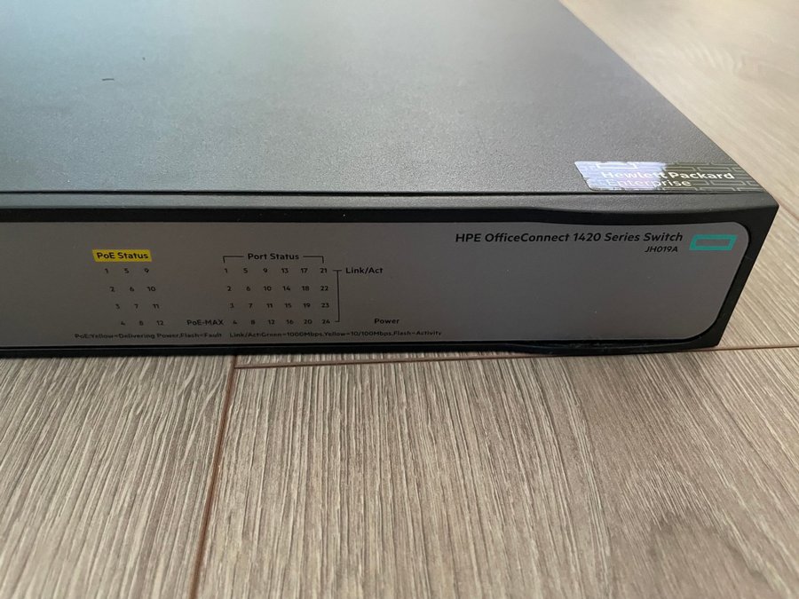 HP OfficeConnect 1420 Switch PoE+ 124W