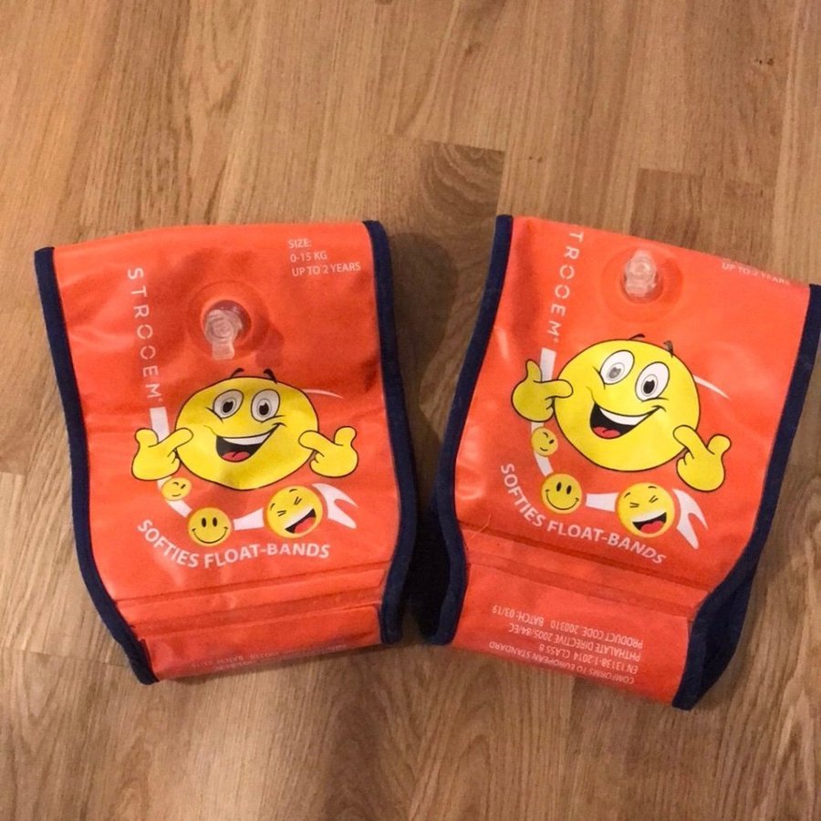 Badpuffar för barn 0-15 kg upp till 2 år