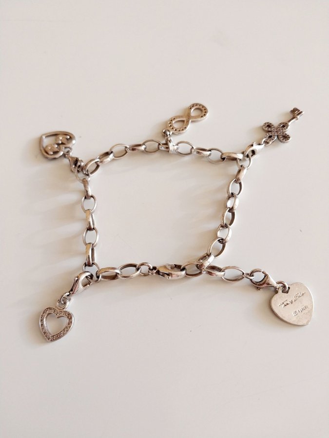 Tomas Sabo Charm Club Armband med 5 berlocker.