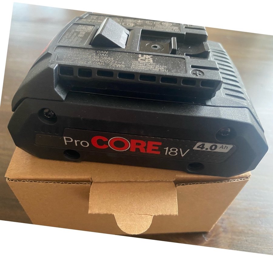 Bosch ProCORE 18V 4.0Ah batteri NY