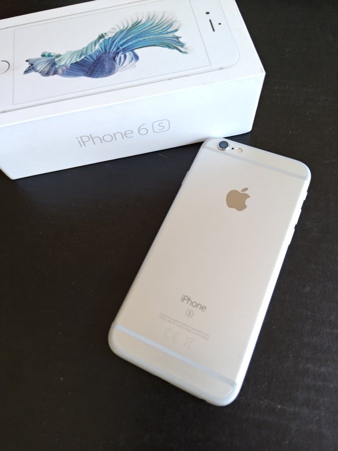 Apple iPhone 6S 32GB Silver - Mobiltelefon / Smartphone