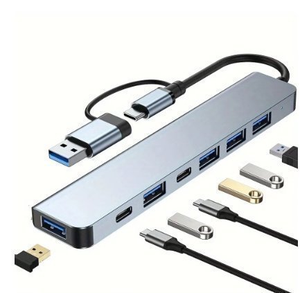 7 i 1 typ C USB 30 Hub