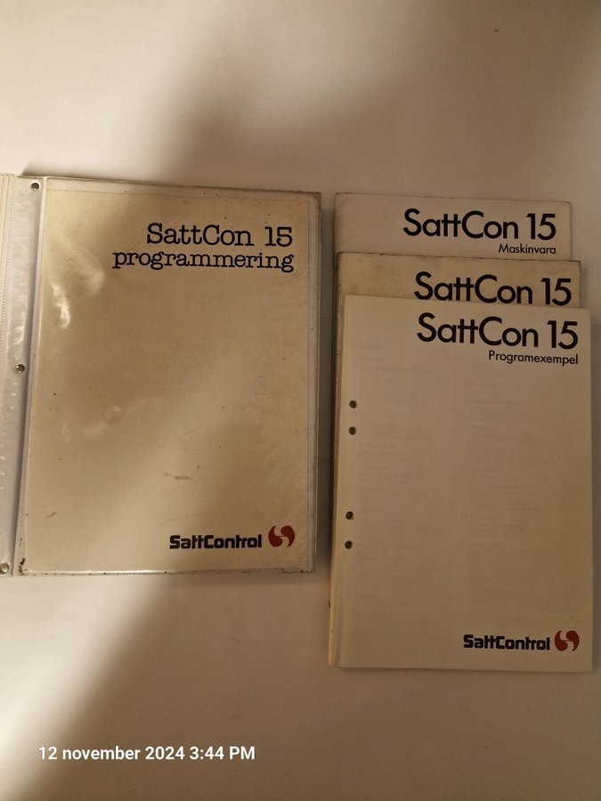 SattCon 15 Programmering  Programexempel