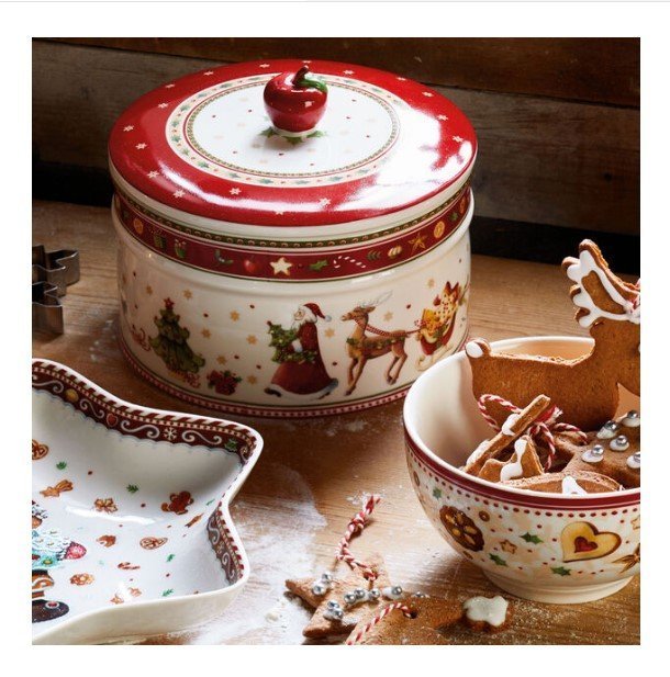 VILLEROY  BOCH Winter Bakery Delight stor burk förvaringsburk