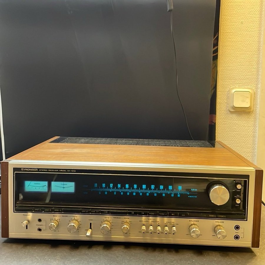 FÖRSTÄRKARE Pioneer Stereo Receiver SX-1010