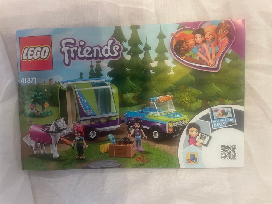 LEGO Friends 41371 Mias hästtransport - komplett!