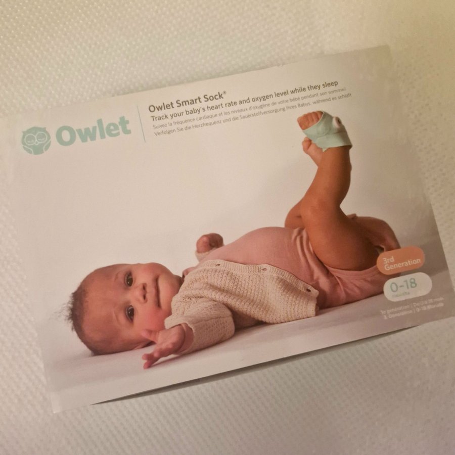 Owltet Smart Sock 3:e generationen